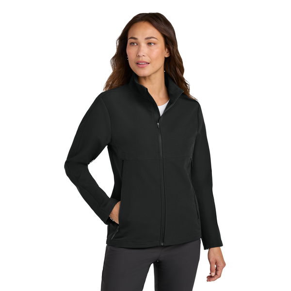 Nike® Soft Shell Poly/Elastane Ladies' Full Zip Jacket