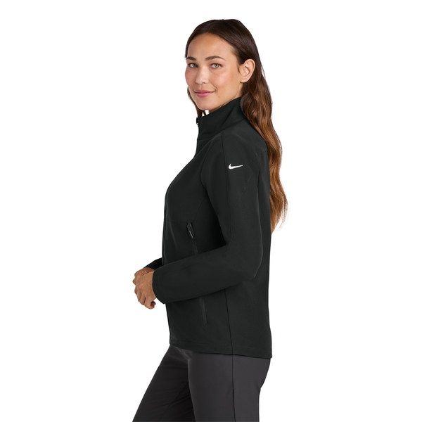 Nike® Soft Shell Poly/Elastane Ladies' Full Zip Jacket