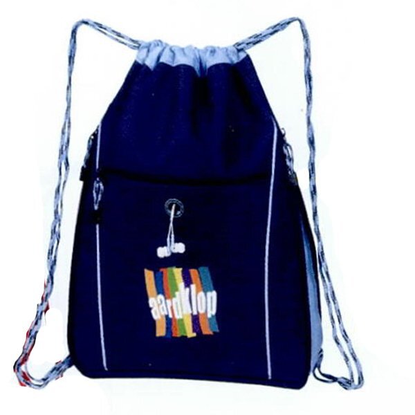 Expandable Drawstring Backpack
