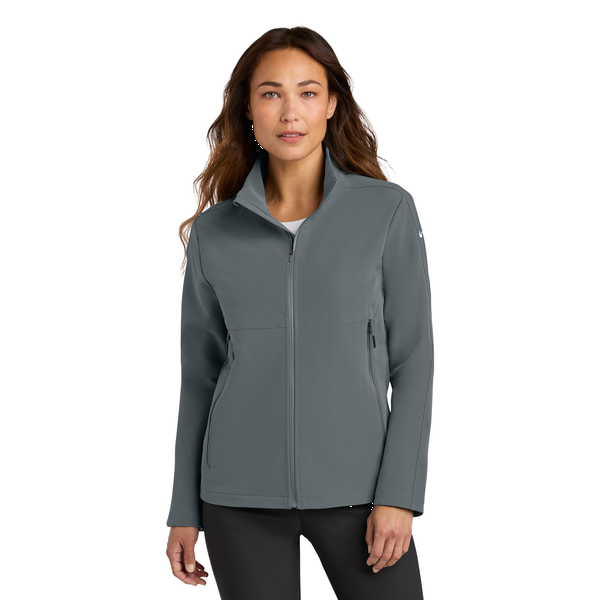 Nike® Soft Shell Poly/Elastane Ladies' Full Zip Jacket