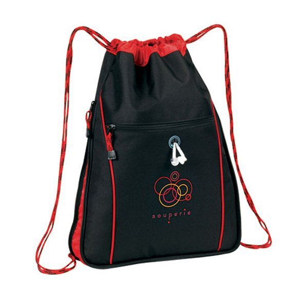 Expandable Drawstring Backpack