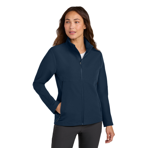 Nike® Soft Shell Poly/Elastane Ladies' Full Zip Jacket