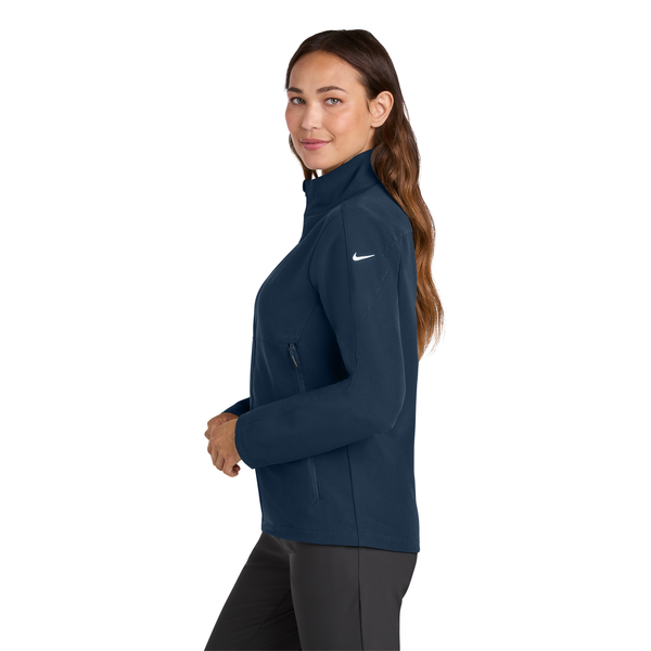 Nike® Soft Shell Poly/Elastane Ladies' Full Zip Jacket