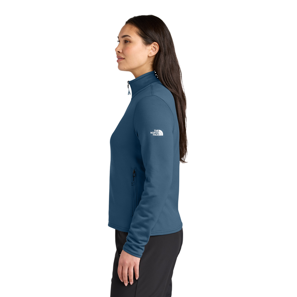 The North Face® Aim Recycled Poly/Elastane Full Zip Fleece Ladies' Jacket