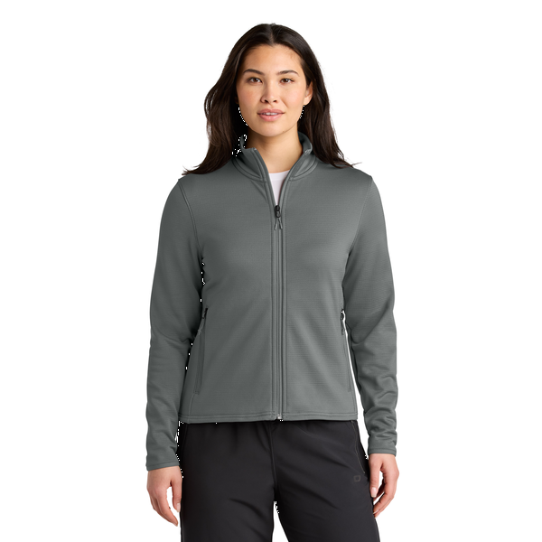 The North Face® Aim Recycled Poly/Elastane Full Zip Fleece Ladies' Jacket