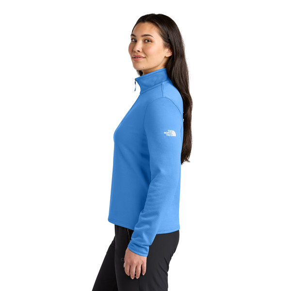The North Face® Aim Recycled Poly/Elastane 1/4 Zip Ladies' Fleece
