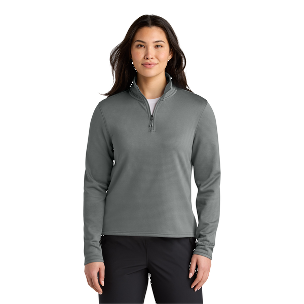 The North Face® Aim Recycled Poly/Elastane 1/4 Zip Ladies' Fleece
