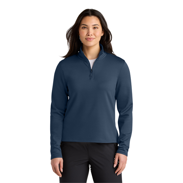 The North Face® Aim Recycled Poly/Elastane 1/4 Zip Ladies' Fleece