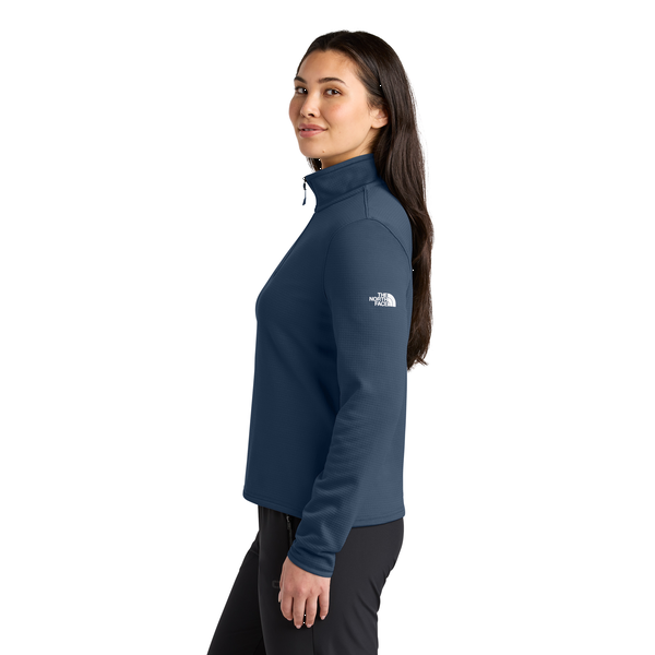 The North Face® Aim Recycled Poly/Elastane 1/4 Zip Ladies' Fleece