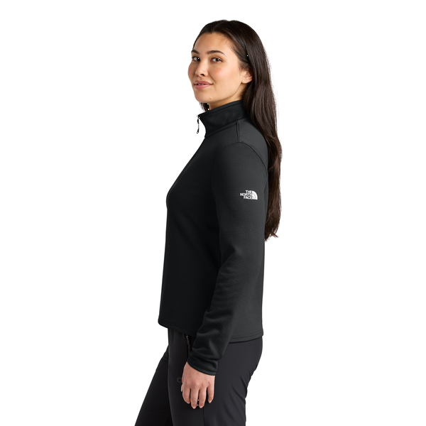 The North Face® Aim Recycled Poly/Elastane 1/4 Zip Ladies' Fleece