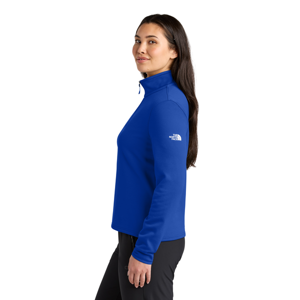 The North Face® Aim Recycled Poly/Elastane 1/4 Zip Ladies' Fleece