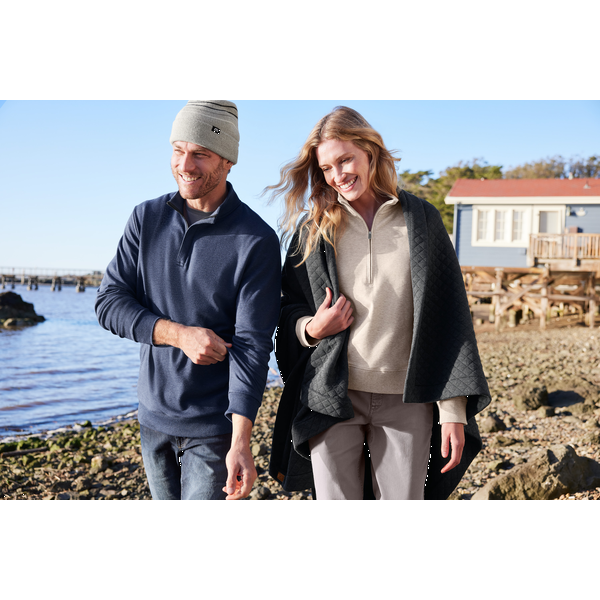 TravisMathew® Ocean Villa Tri-Blend Men's 1/4 Zip