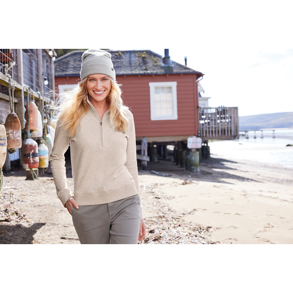 TravisMathew® Ocean Villa Tri-Blend Ladies' 1/4 Zip