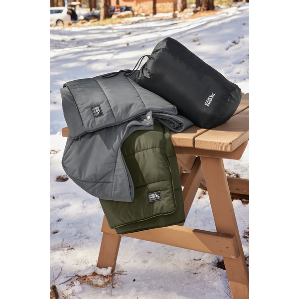 Eddie Bauer® Puffy Camp Poly Poncho Blanket
