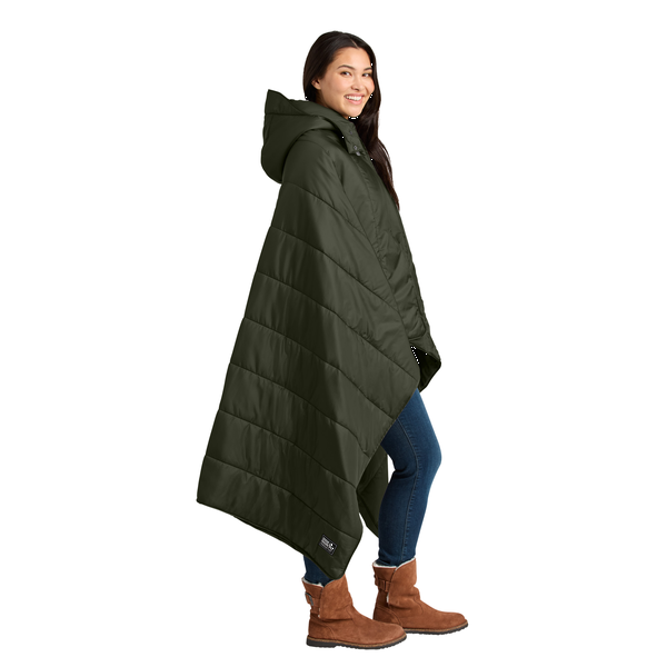 Eddie Bauer® Puffy Camp Poly Poncho Blanket