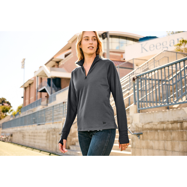 New Era® Stand Out Recycled Poly Ladies' 1/4 Zip