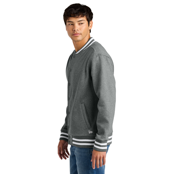 New Era® Varsity Heavyweight Fleece Cotton/Poly Unisex Jacket