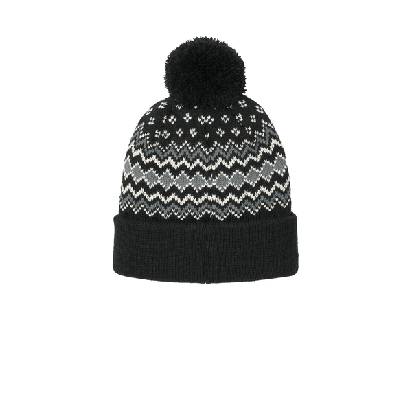 Port Authority® Alpine Acrylic Pom Beanie