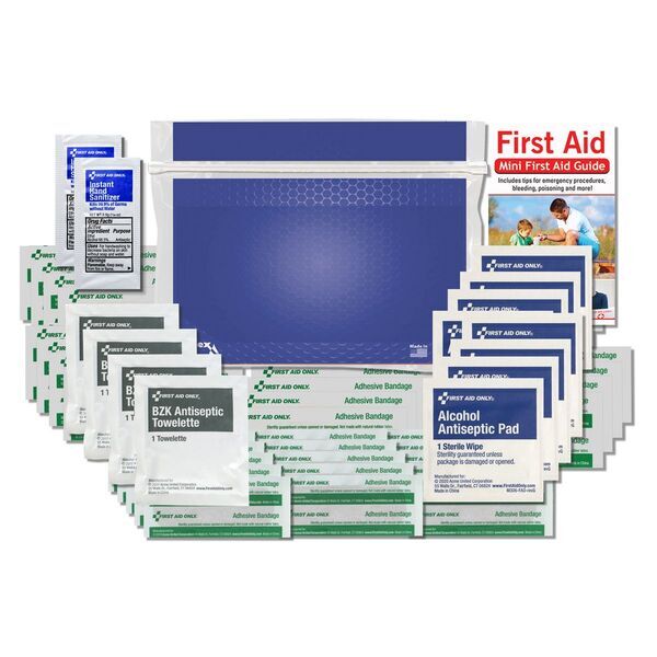 Personal First Aid Kit, 50 Piece