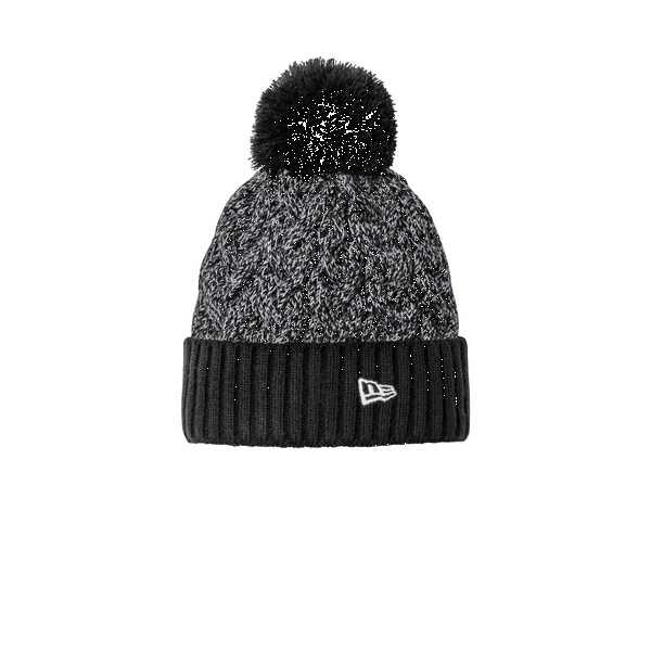 New Era® Marled Knit Pom Beanie