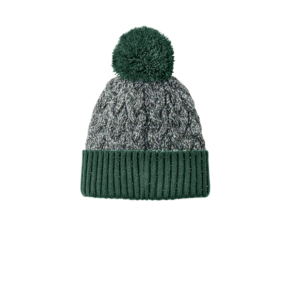 New Era® Marled Knit Pom Beanie