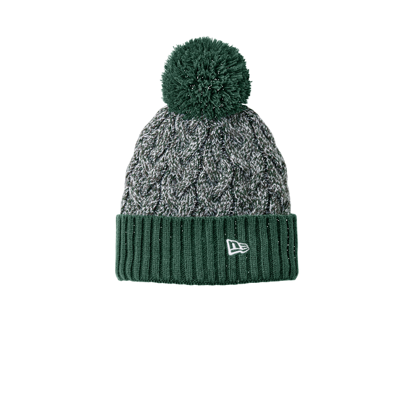 New Era® Marled Knit Pom Beanie