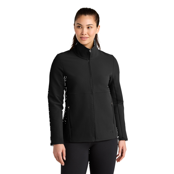 OGIO® Kinetic Poly/Spandex Ladies' Soft Shell
