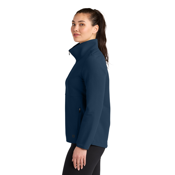 OGIO® Kinetic Poly/Spandex Ladies' Soft Shell