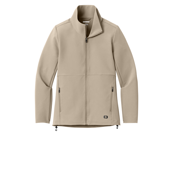 OGIO® Kinetic Poly/Spandex Ladies' Soft Shell