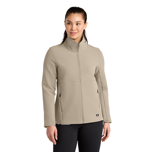 OGIO® Kinetic Poly/Spandex Ladies' Soft Shell