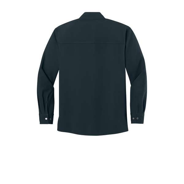 CornerStone® Soft Shell Polyester Men's Shirt Jacket
