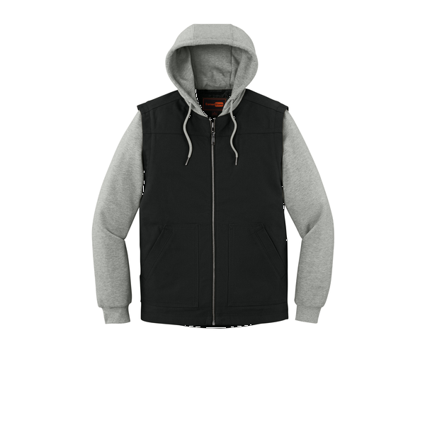 CornerStone® Duck Fleece Full-Zip Hooded Men's Jacket