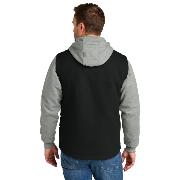 CornerStone® Duck Fleece Full-Zip Hooded Men's Jacket