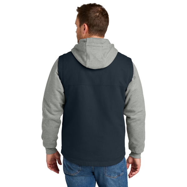 CornerStone® Duck Fleece Full-Zip Hooded Men's Jacket