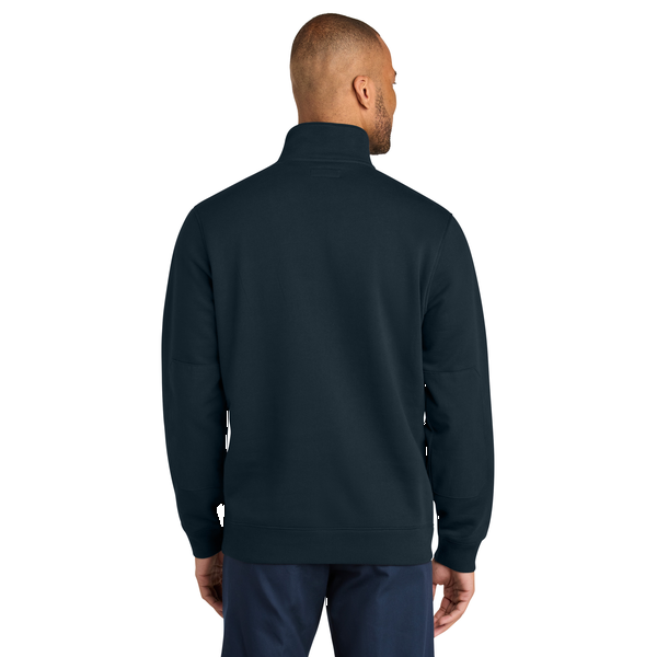 CornerStone® 12oz. Cotton/Poly Tough Fleece Men's Zip Job Shirt