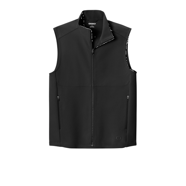 OGIO® Kinetic Poly/Spandex Men's Soft Shell Vest