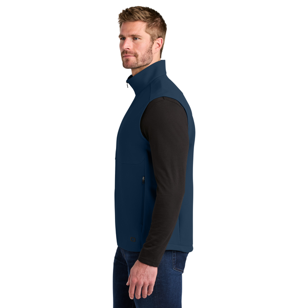 OGIO® Kinetic Poly/Spandex Men's Soft Shell Vest