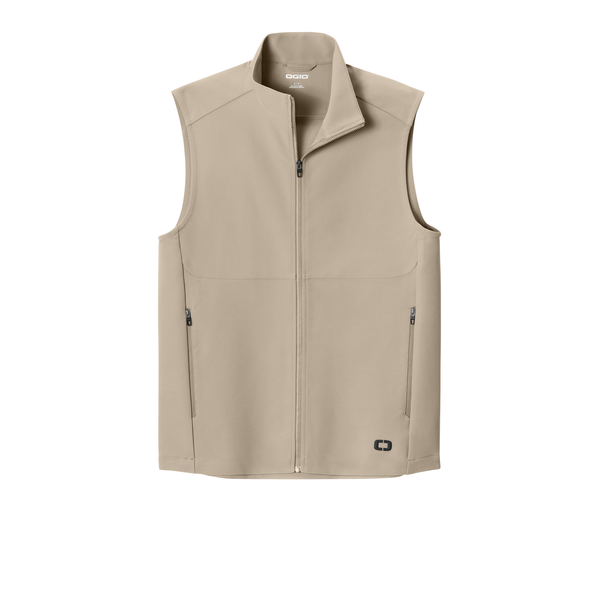 OGIO® Kinetic Poly/Spandex Men's Soft Shell Vest