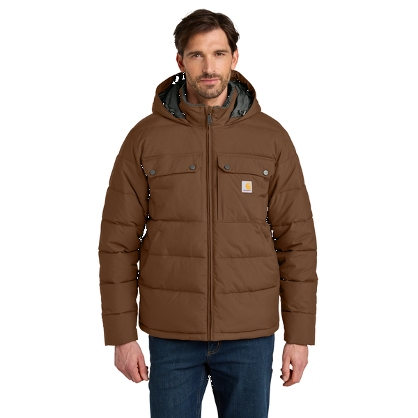 Carhartt® Montana Insulated Nylon Hooded Men's Jacket