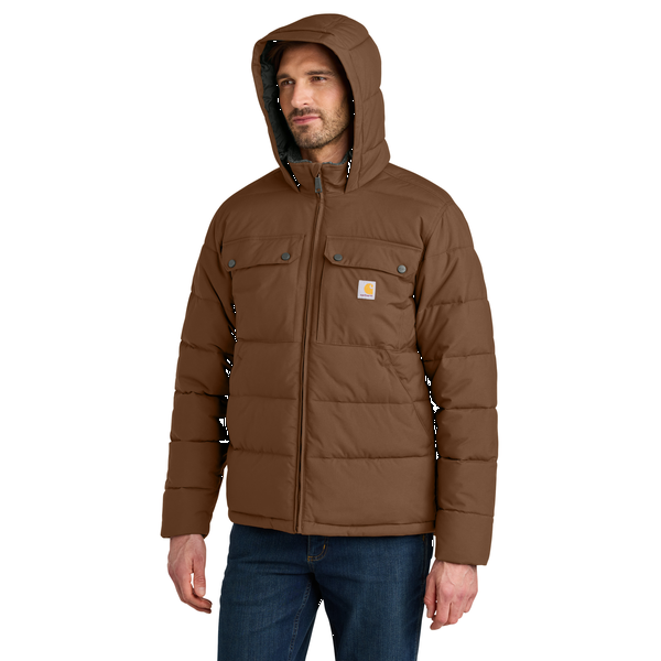 Carhartt® Montana Insulated Nylon Hooded Men's Jacket