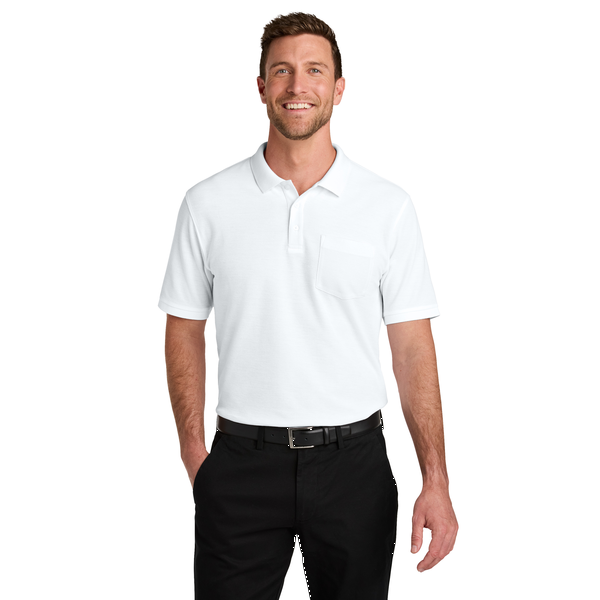 Port Authority® Wearever Signature Poly/Cotton Pique Pocket Men's Polo