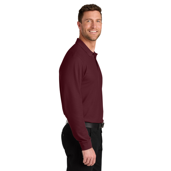 Port Authority® Wearever Signature Poly/Cotton Pique Long Sleeve Men's Polo