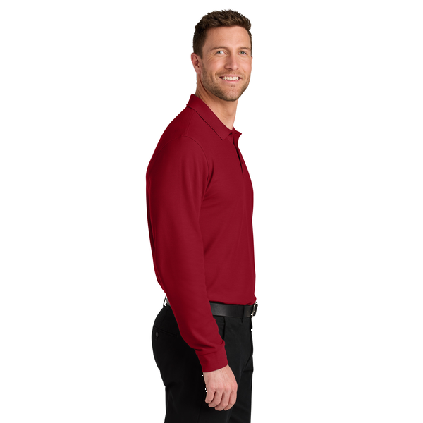 Port Authority® Wearever Signature Poly/Cotton Pique Long Sleeve Men's Polo