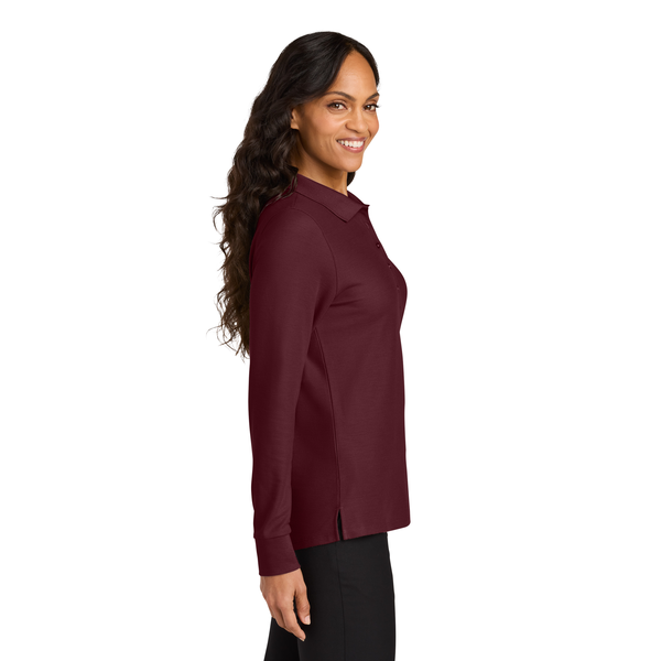 Port Authority® Wearever Signature Poly/Cotton Pique Long Sleeve Ladies' Polo