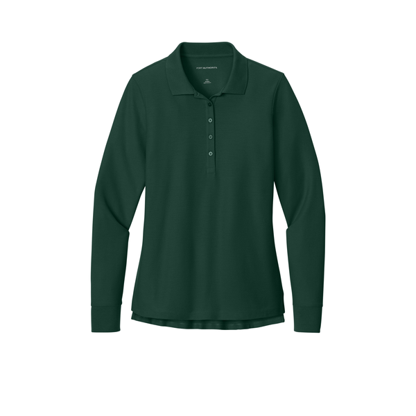 Port Authority® Wearever Signature Poly/Cotton Pique Long Sleeve Ladies' Polo