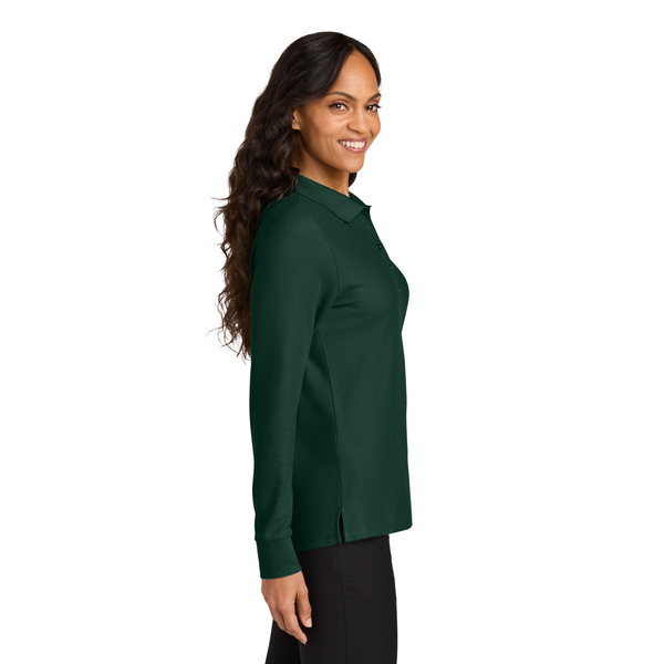 Port Authority® Wearever Signature Poly/Cotton Pique Long Sleeve Ladies' Polo
