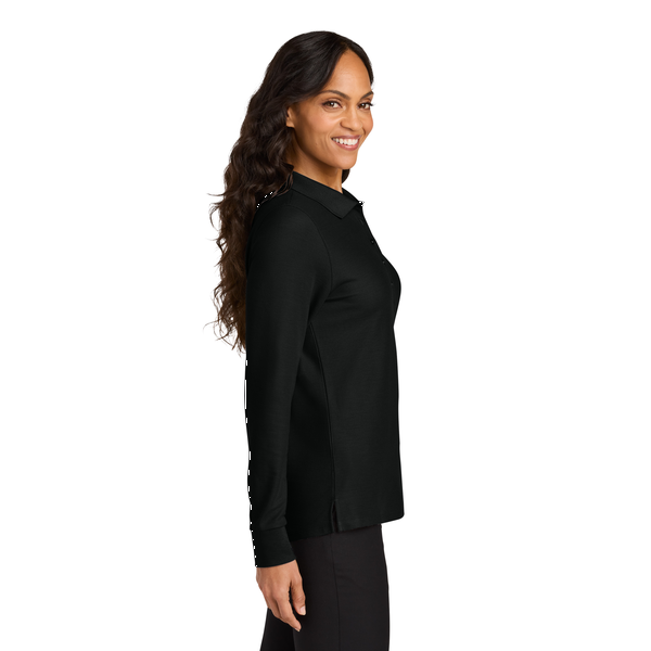 Port Authority® Wearever Signature Poly/Cotton Pique Long Sleeve Ladies' Polo