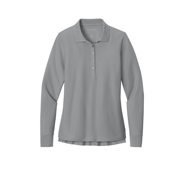 Port Authority® Wearever Signature Poly/Cotton Pique Long Sleeve Ladies' Polo