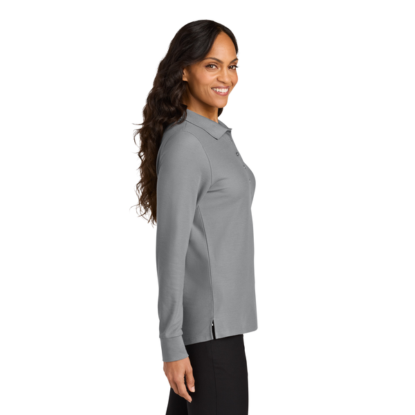 Port Authority® Wearever Signature Poly/Cotton Pique Long Sleeve Ladies' Polo