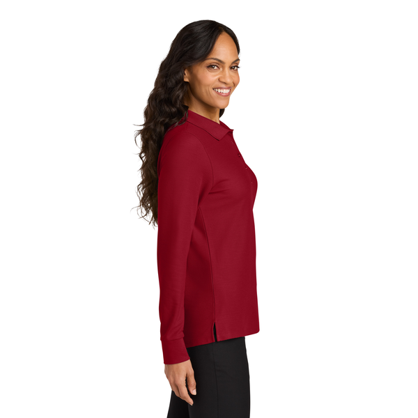 Port Authority® Wearever Signature Poly/Cotton Pique Long Sleeve Ladies' Polo